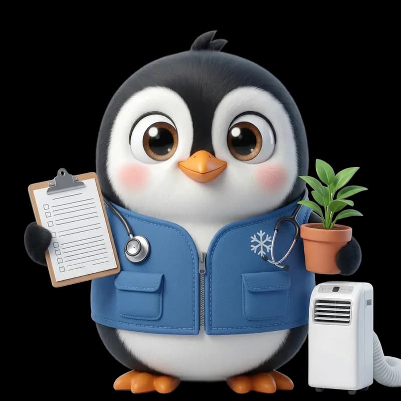 Pingo, la mascotte de PingoClim (Cabinets médicaux)